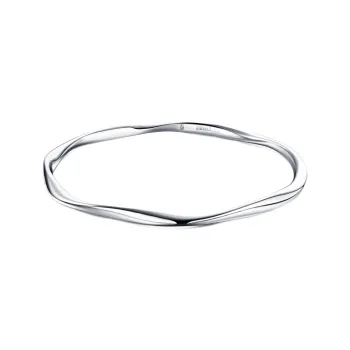 GL GEMLOVE S999 Fine Silver Bangles Women's