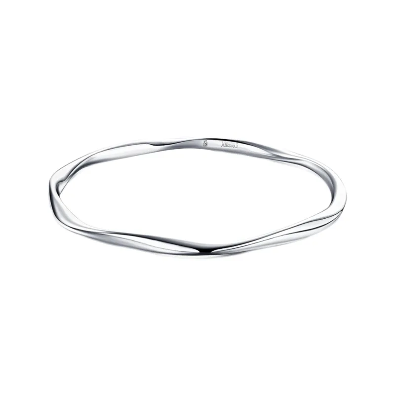 GL GEMLOVE S999 Fine Silver Bangles Women's-0