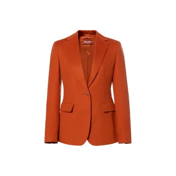 MaxMara Studio Business Suits Coats Women's Orange