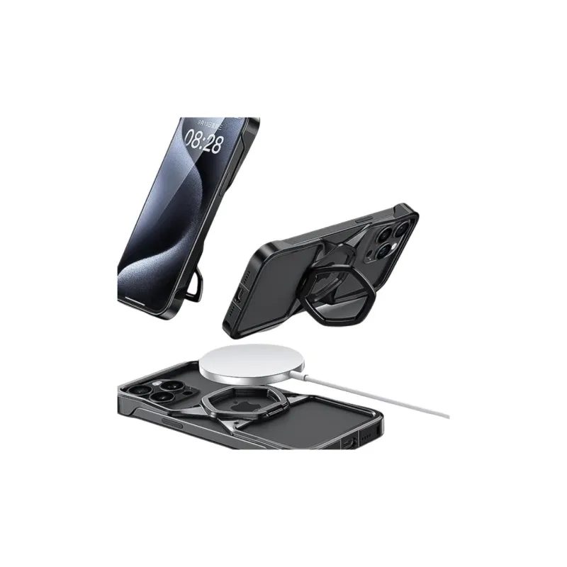 Mivana Metal Niche Design Men's Creative Phone Case Compatibility With Apple 13/14/15/16 Pro Max, Etc.-1