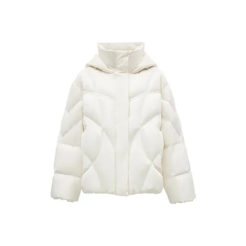 ONLY Down Jacket Women's Winter White