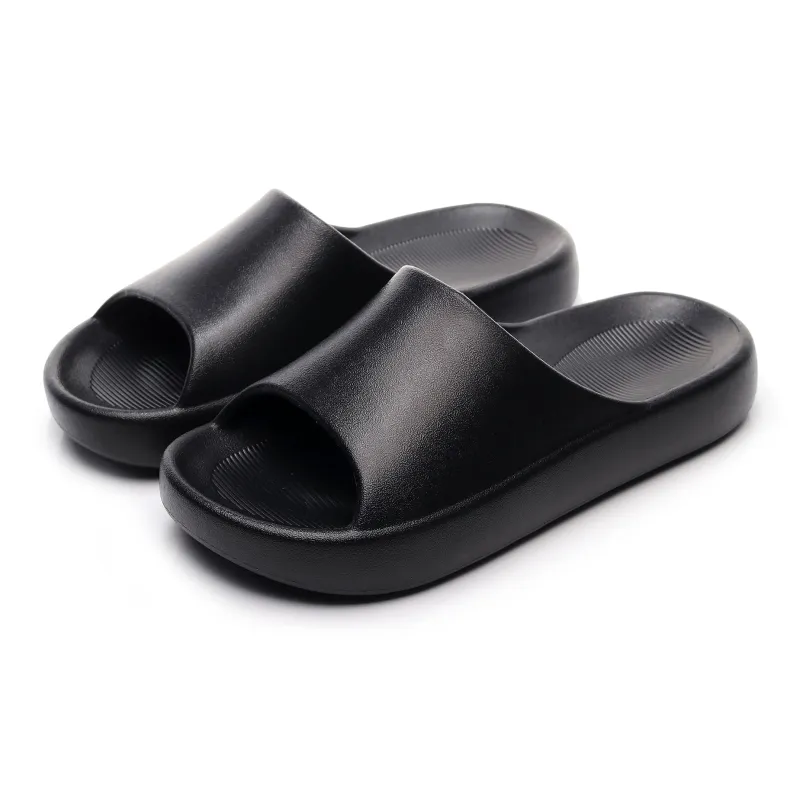 Golofi Squashy And Bouncy Feeling Summer Indoor Home Bathroom Bathing Slip Resistant Platform EVA Slippers-15