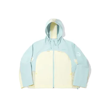 LiNing Jackets & Coats Women's Mystic Gray Blue/Milk Tea Yellow/Desert Brown
