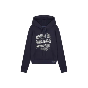 Safarispot 1/2 REGION MOTORS CLUB PUB RECIPE HOODIE Sweatshirt Women's Light Purple/Light Purple