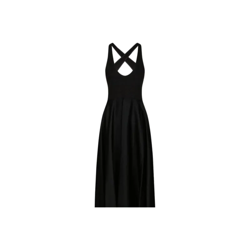 Alaia Sleeveless Dress Women's Black-2