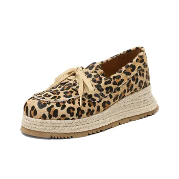 Echo&yolo Espadrilles Women's Leopard Print