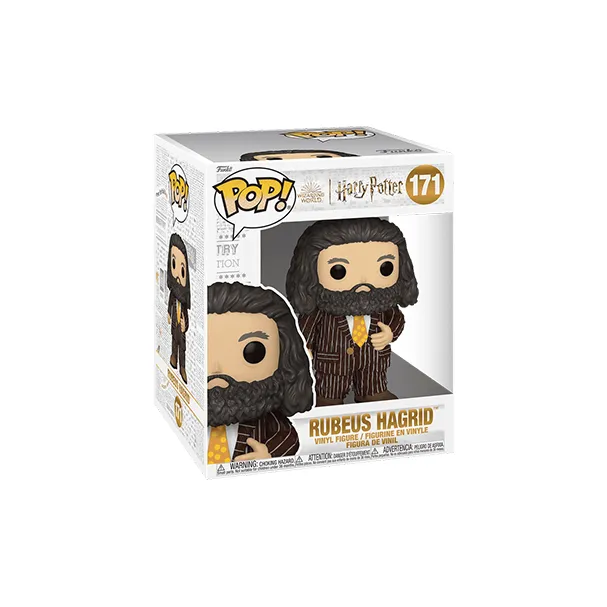 Funko Harry Potter 'The Prisoner Of Azkaban' Hagrid's Dragon Leather Coat Styling Plus Size Chibi Figures-1
