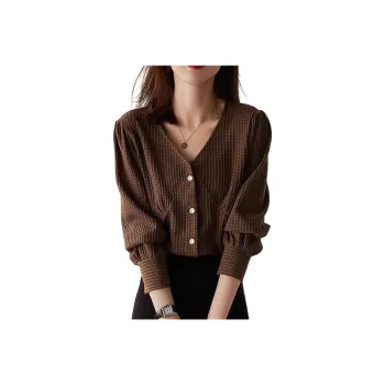 Wbwq Knitwear Women's Coffee