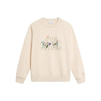 LiNing Sports Life Collection Sweatshirt Women's Swan White