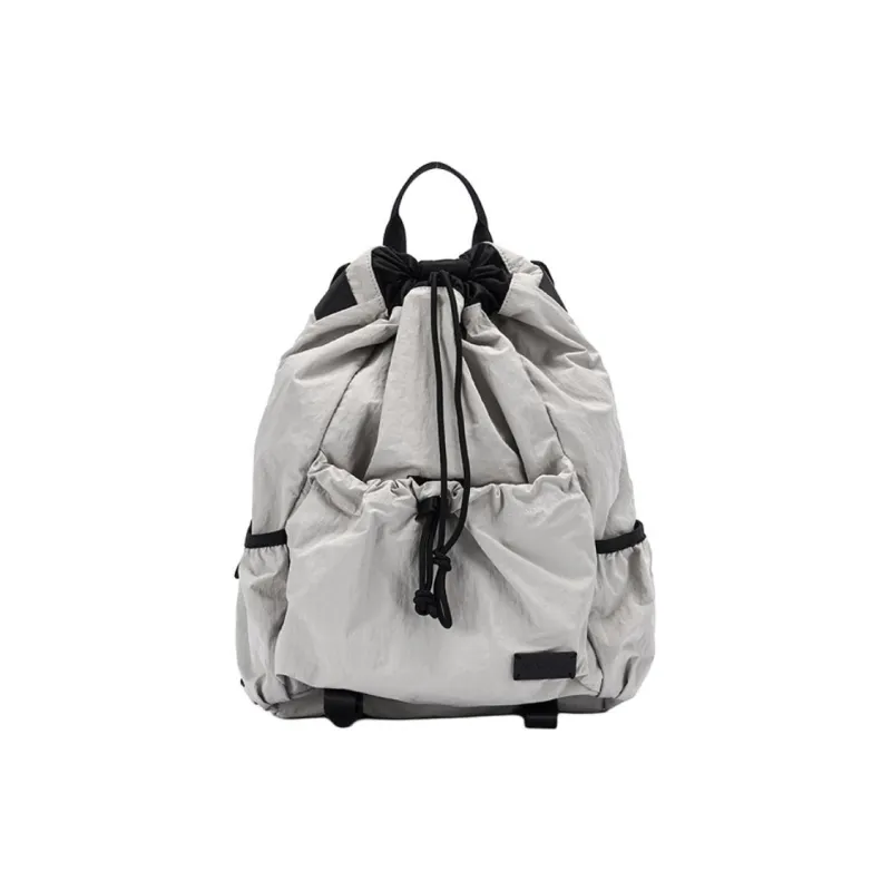 RED DRAGONFLY Fabric Backpack Unisex Black/Light Blue/Gray/Green-9