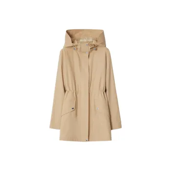 Burberry Coats Women's Soft Yellow Umber