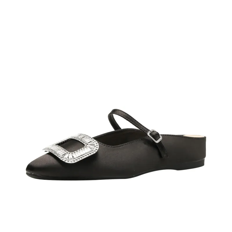 TADSW Rubber Sole Closed Toe Slippers Women's-1