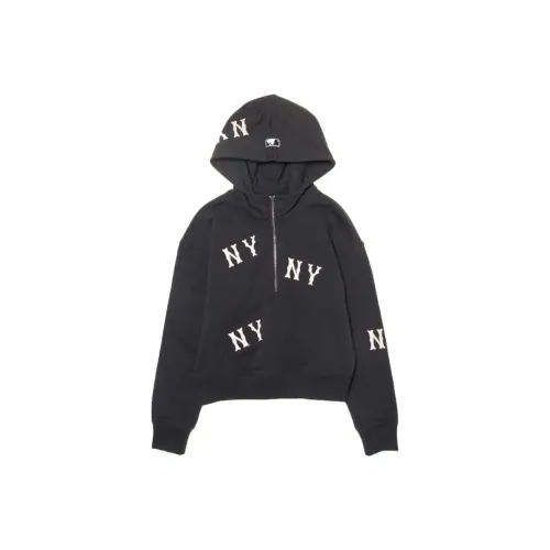 MLB New York Yankees Megagram Sweatshirt Women's Black