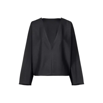 PLEATS PLEASE ISSEY MIYAKE A poc Form Pleated Jacket