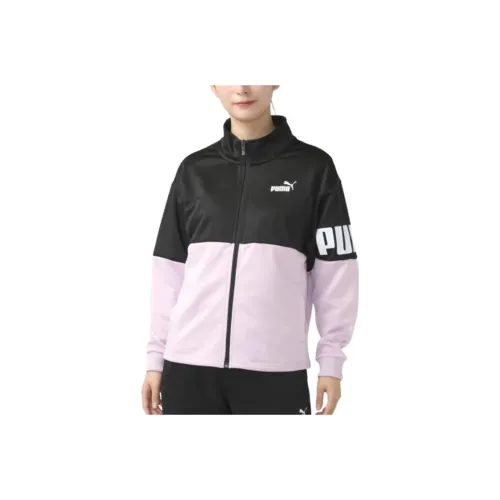 PUMA Jackets & Coats Women's Black Pink
