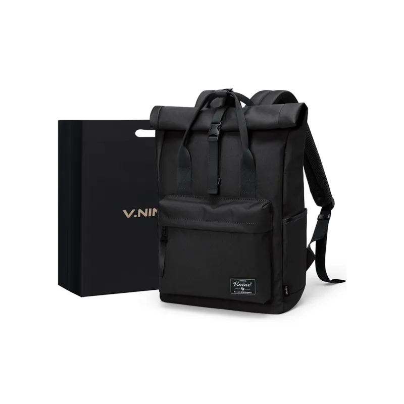 V.NINE Textile, Synthetic Leather Back To School Backpack For Men And Women's University Students Backpack Tubas Unisex-0