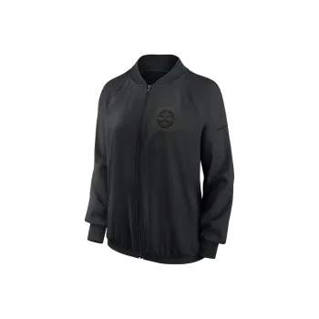 Nike Pittsburgh Steelers Women's Nike Dri FIT Nfl Full Zip Jacket