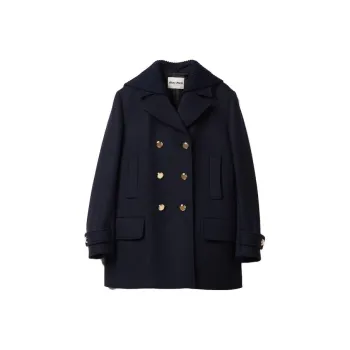 MIU MIU Coats Women's Blue