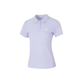 Skechers Sportlife SS25 Polo Shirt Women's Purple Heather/0494