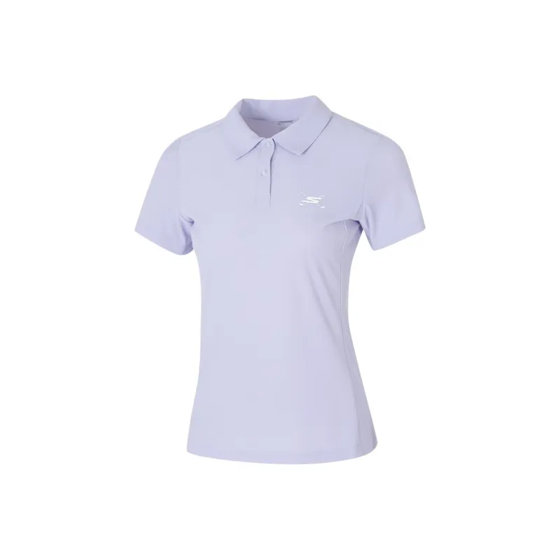 Skechers Sportlife SS25 Polo Shirt Women's Purple Heather/0494-0