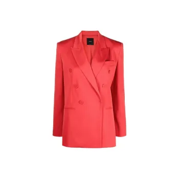 PINKO Double-Breasted Tailored Blazer