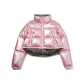 Peach Pink (Black Brown Leopard Print)