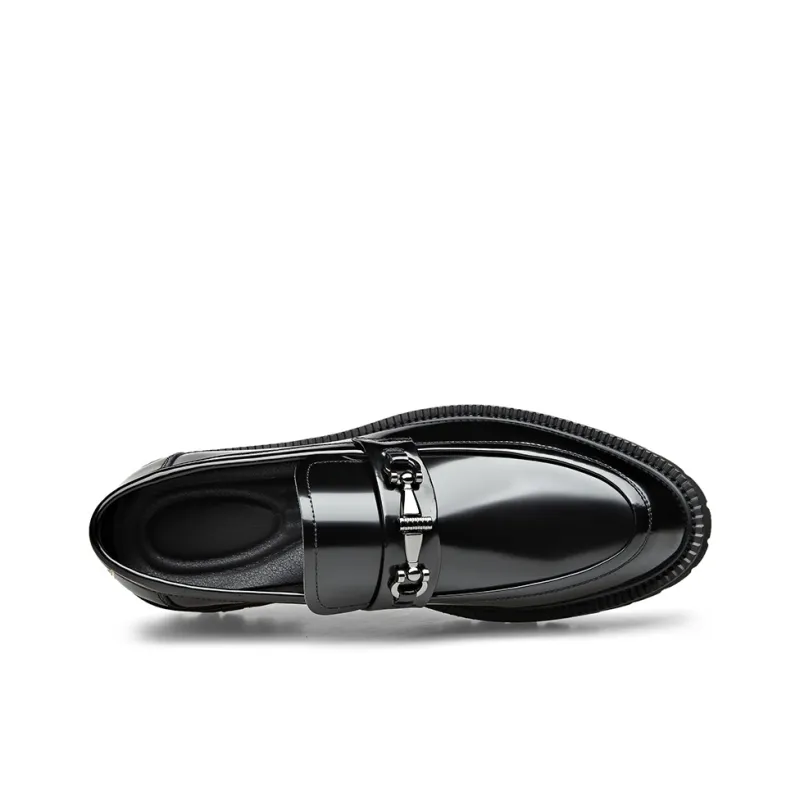 Romon Loafers Men Black-2