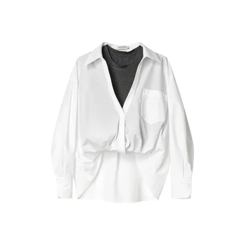 Bethine Shirts Women's White
