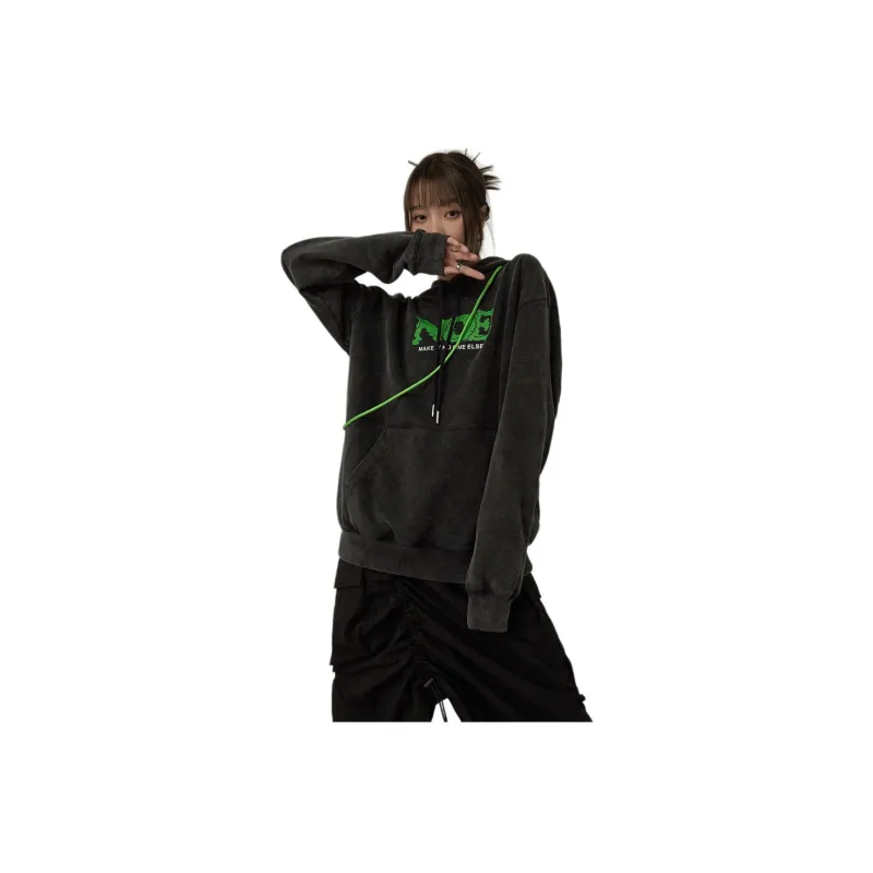 NO ONE ELSE Sweatshirt Unisex Black Gray-0