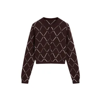 Massimo Dutti Knitwear Women's Umber Red