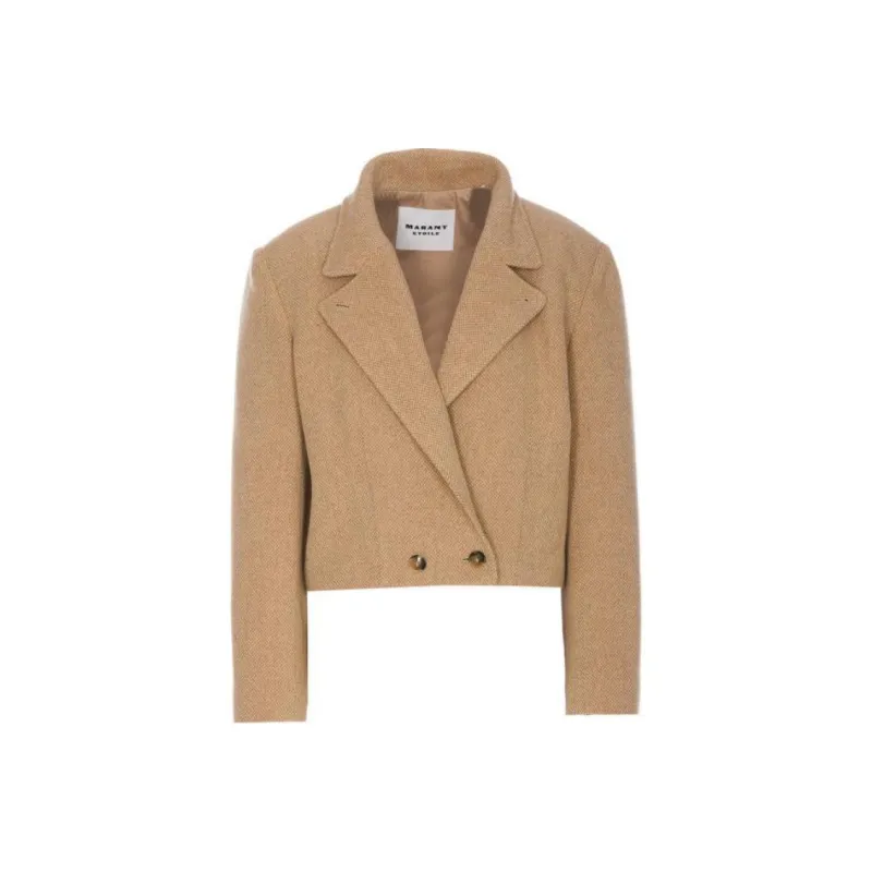 ISABEL MARANT ETOILE Cassidy Short Coat-0