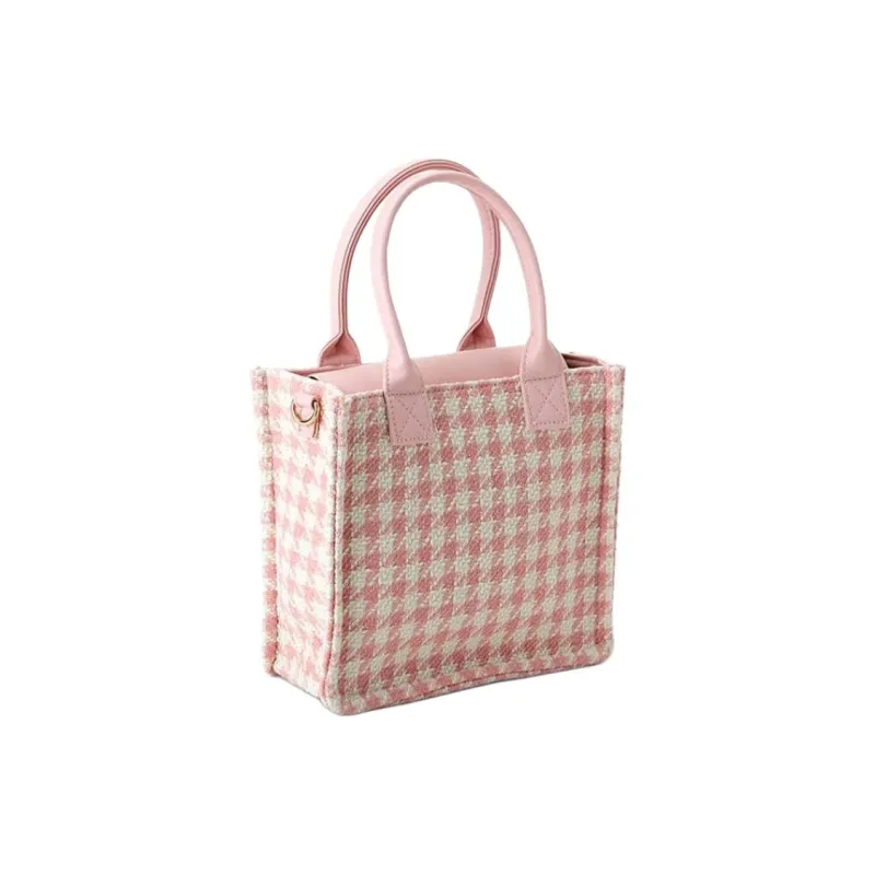 Sanrio My Melody Collaboration Polyester Tote Bag, Shopping Bag, Shoulder Bag, Handbag Mini Women's Pink-2