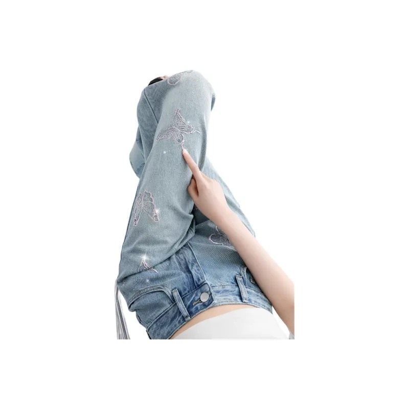 CCAABB Jeans Women's BLX/Light Blue-0