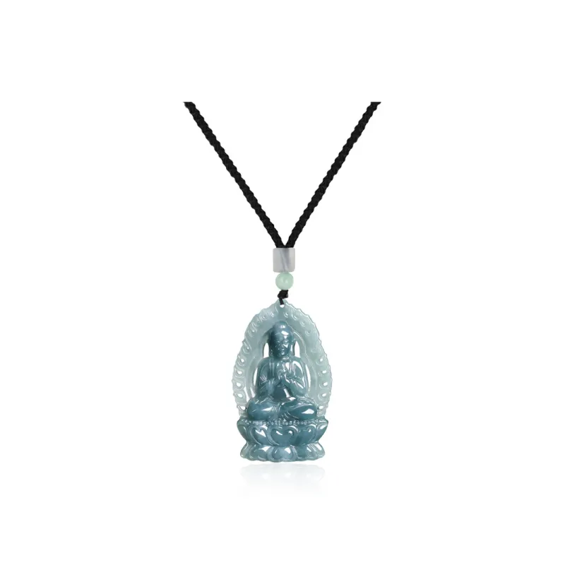 HUISHI Glutinous Jade Necklaces Unisex-0