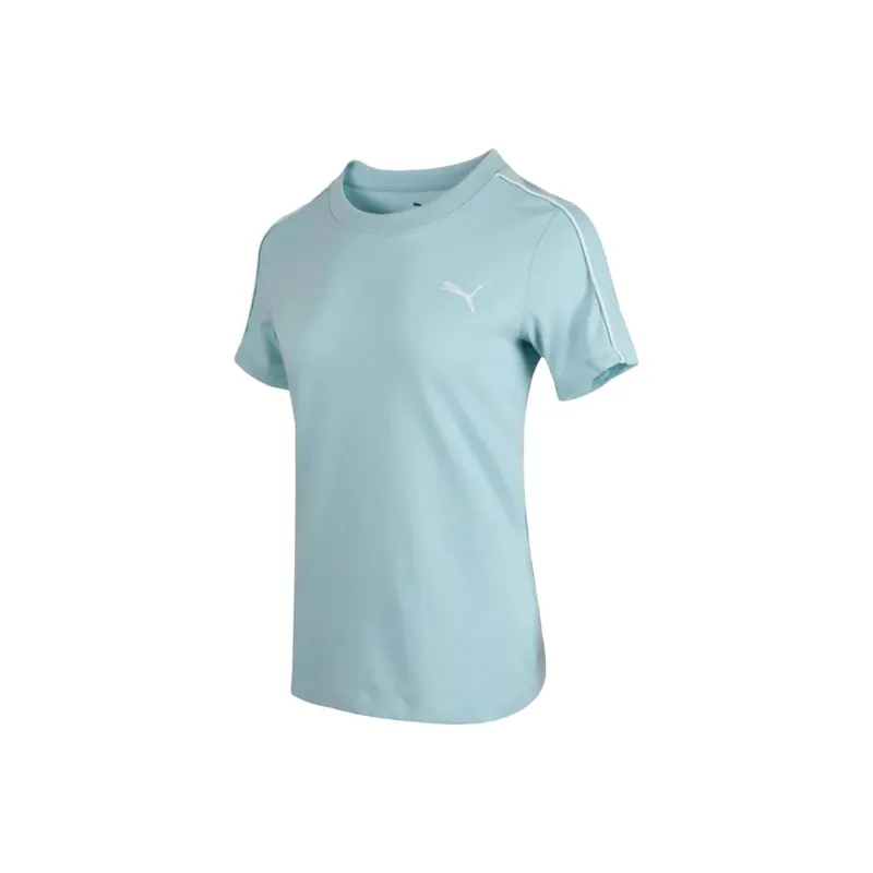 PUMA T Shirts Women's Blue-0