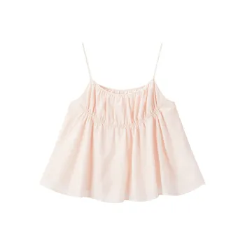 LEDIN Chiffon Shirt Women's Light Purple Pink In Stock