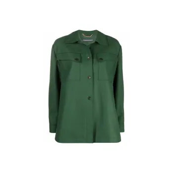 ALBERTA FERRETTI Coats Women's Green