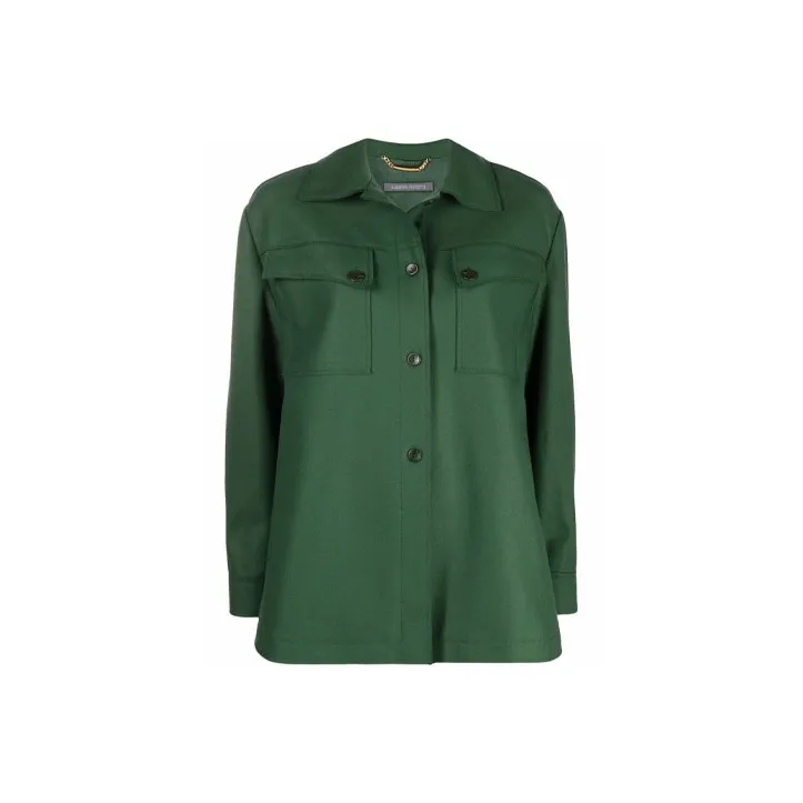 ALBERTA FERRETTI Coats Women's Green-0