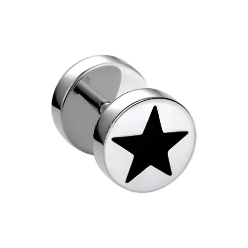 Universe Search Titanium Steel Stud Earrings Women's