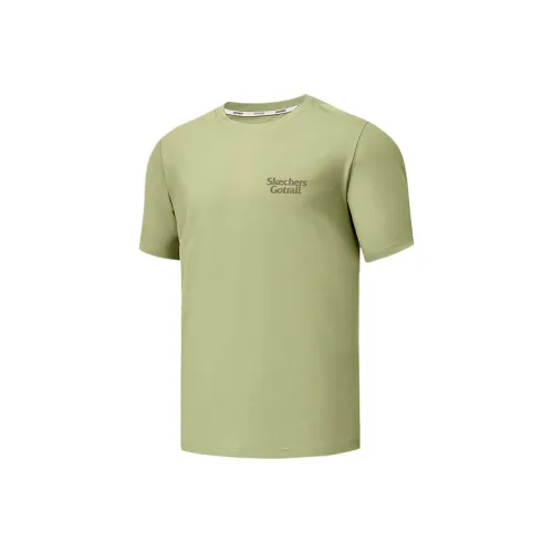 Skechers Comfort Sports Series T Shirt Unisex Withered Grass Green