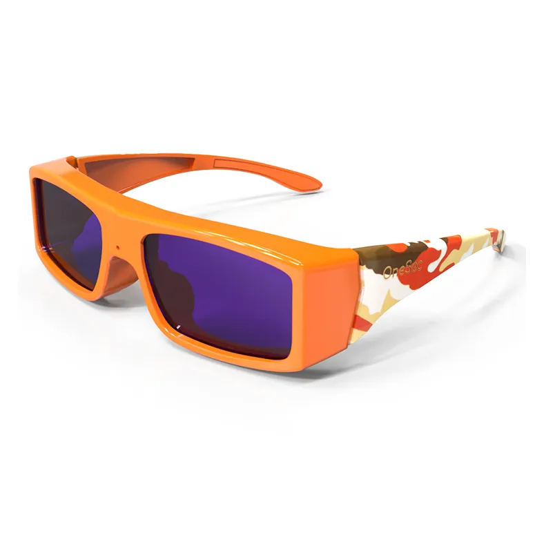 ONESEC EYEWEAR TR90 Rectangular Sunglasses Unisex-12