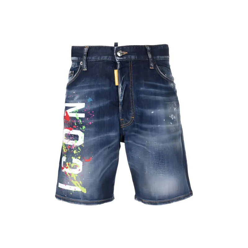 DSQUARED 2 FW22 Denim Shorts Men's Blue-0