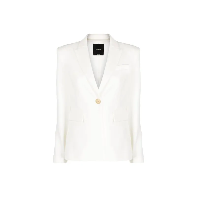 PINKO Business Suits Coats Women's White-0
