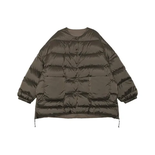 SEMICIRCLE Down Jacket Women's Gray Coffee