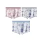 X: Camellia Pink, Smoke Ink Gray, Distant Mountain Blue