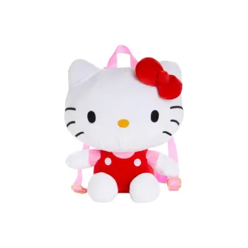 Sanrio Hello Kitty Polyester Backpack Women's Red