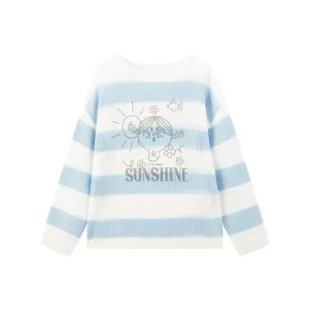 LEDIN x QIXIANSHENGMIAOXIAOJIE LIANMINGKUAN Knitwear Women's Frost Dew Blue
