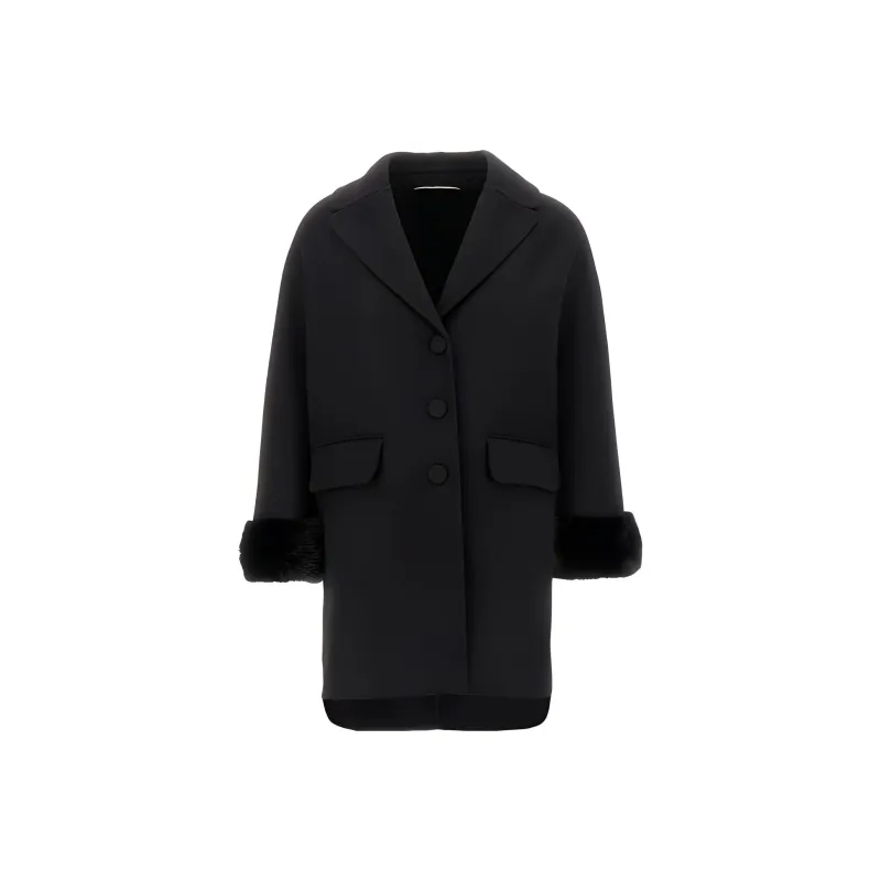 ERMANNO SCERVINO Coats Women's Black-0