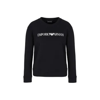 EMPORIO ARMANI Asv Organic Jersey Sweatshirt With Logo