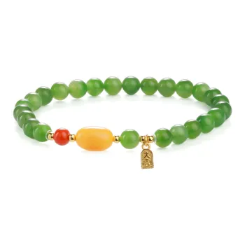CHINA GOLD Hetian Jade Bracelets Jasper Women's